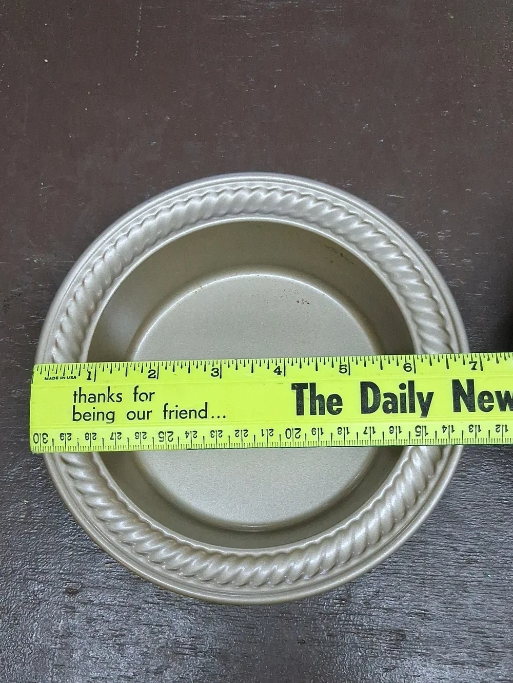 SET OF TWO (2) NORDIC WARE MINI PIE PAN 7 INCHES IN‎ DIAMETER